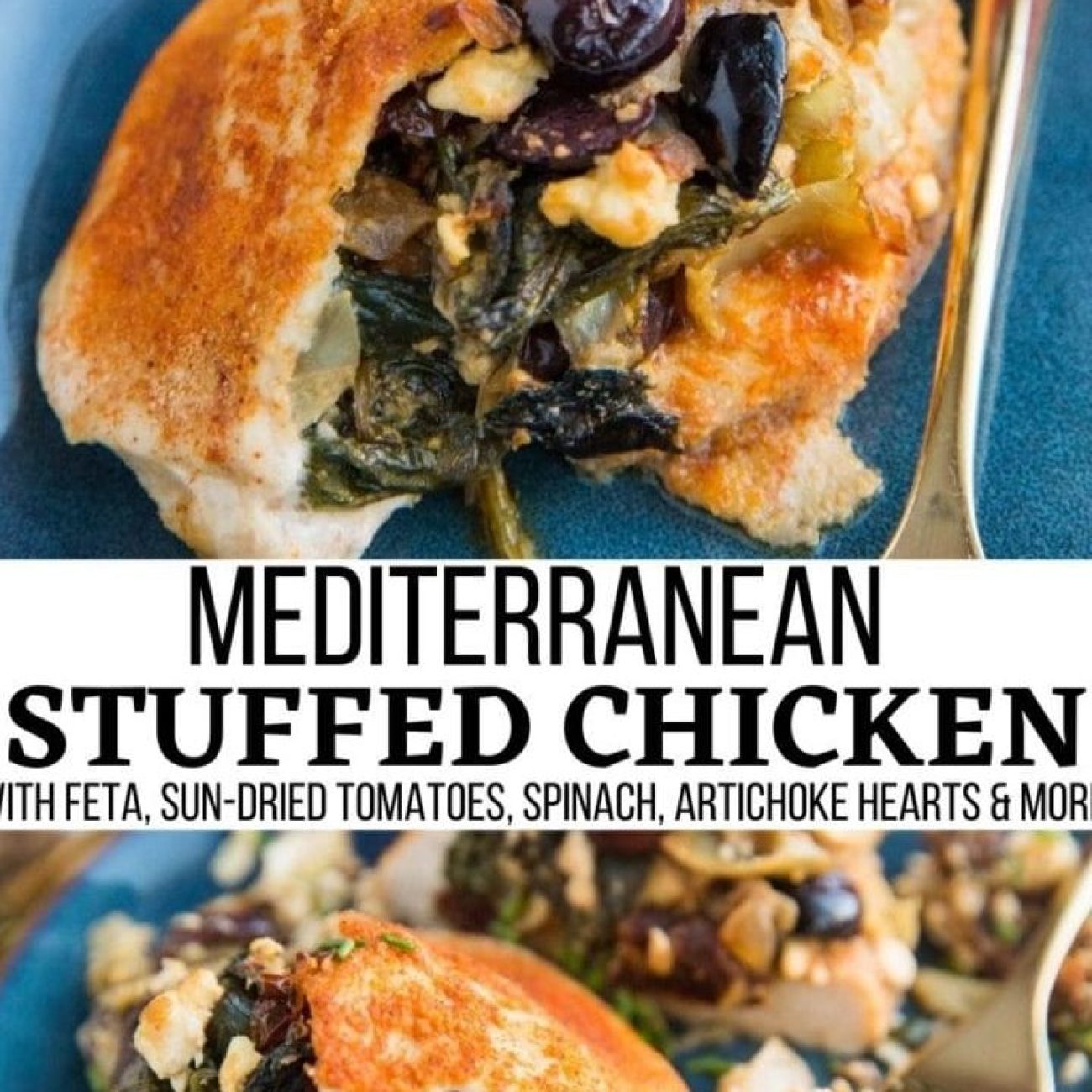 Mediterranean-Inspired Stuffed Chicken with Sun-Dried Tomato Pesto and Feta