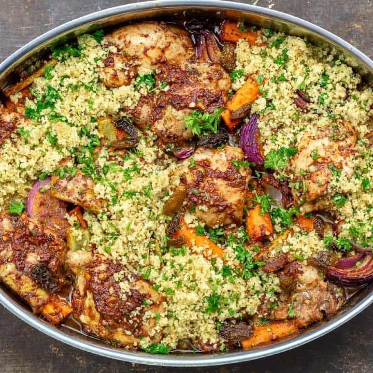 Mediterranean-Inspired Summer Chicken Tagine Recipe