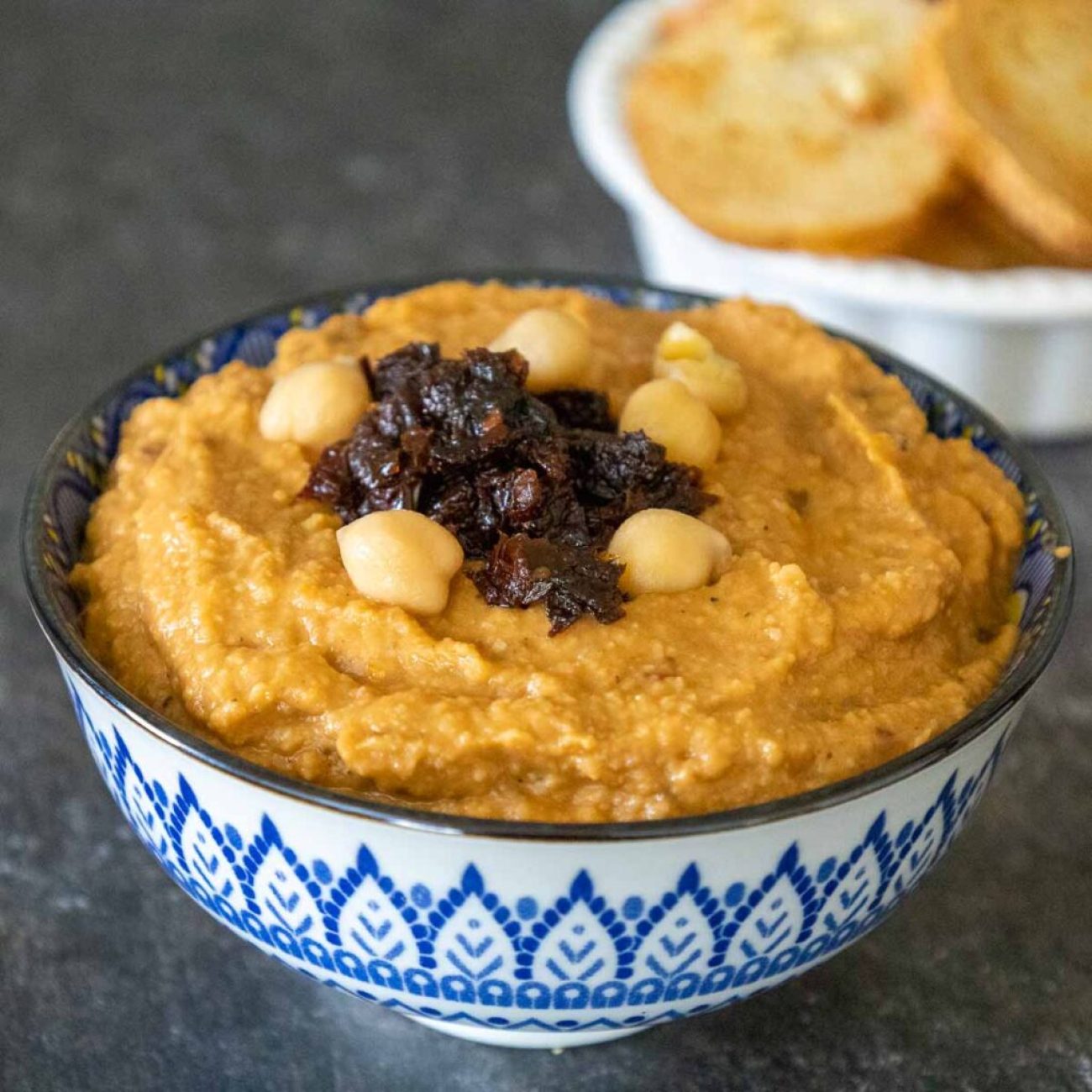 Mediterranean-Inspired Sun-Dried Tomato & Chickpea Dip Recipe