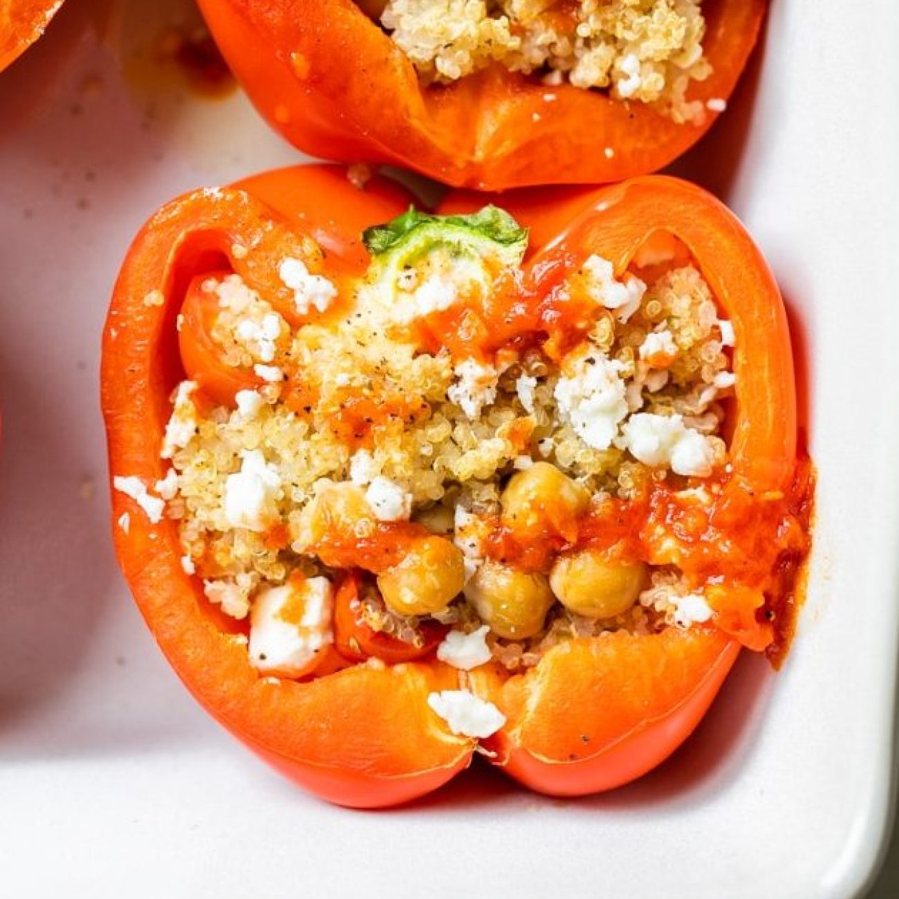 Mediterranean-Style Quinoa Stuffed Tomatoes Recipe