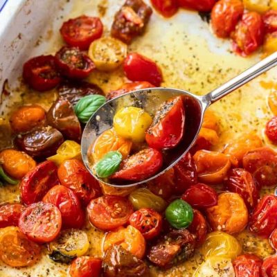 Mediterranean-Style Roasted Cherry Tomatoes Recipe