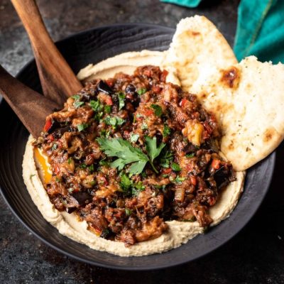 Mediterranean-Style Spicy Eggplant Salad Recipe