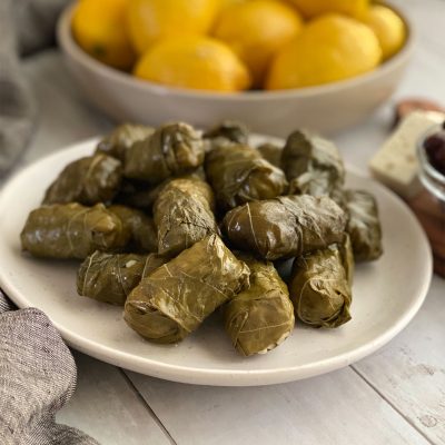 Mediterranean-Style Stuffed Grape Leaves Recipe