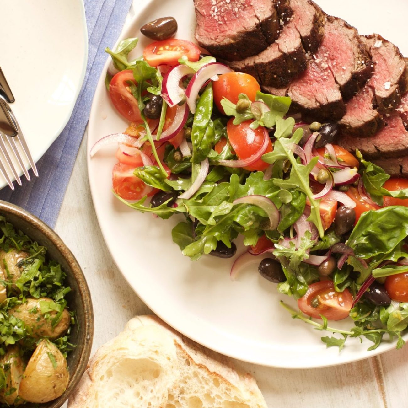 Mediterranean-Style Tender Beef Tongue Salad Recipe