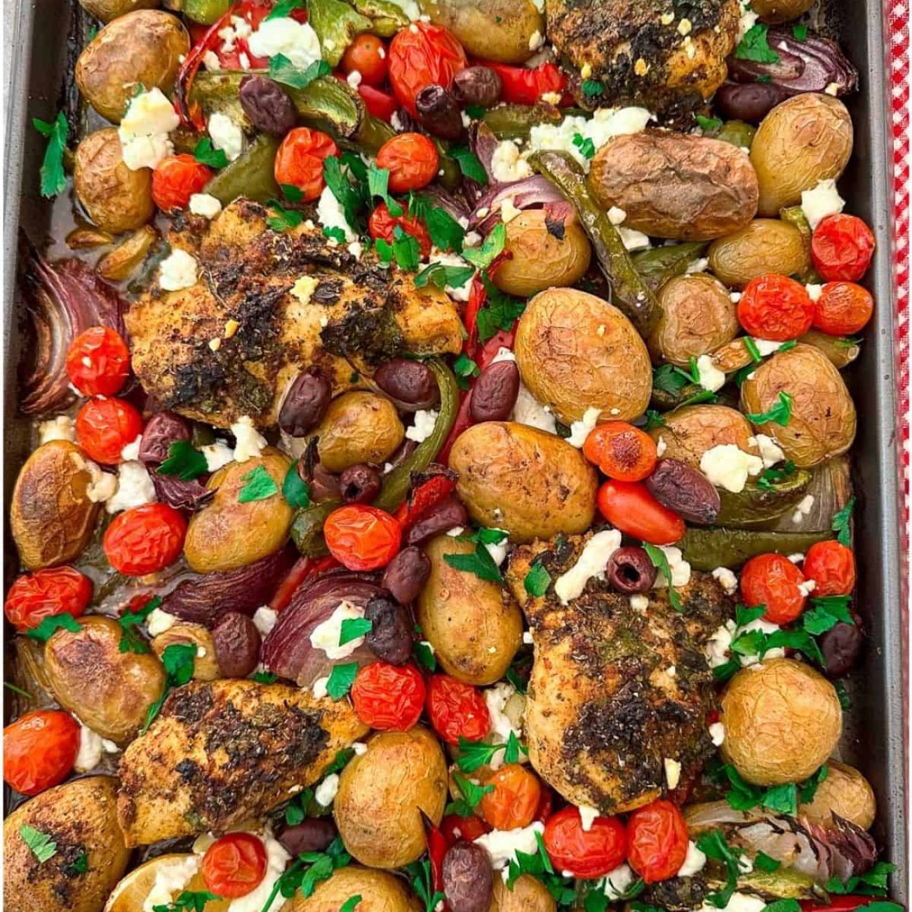 Mediterranean Vegetable And Chicken