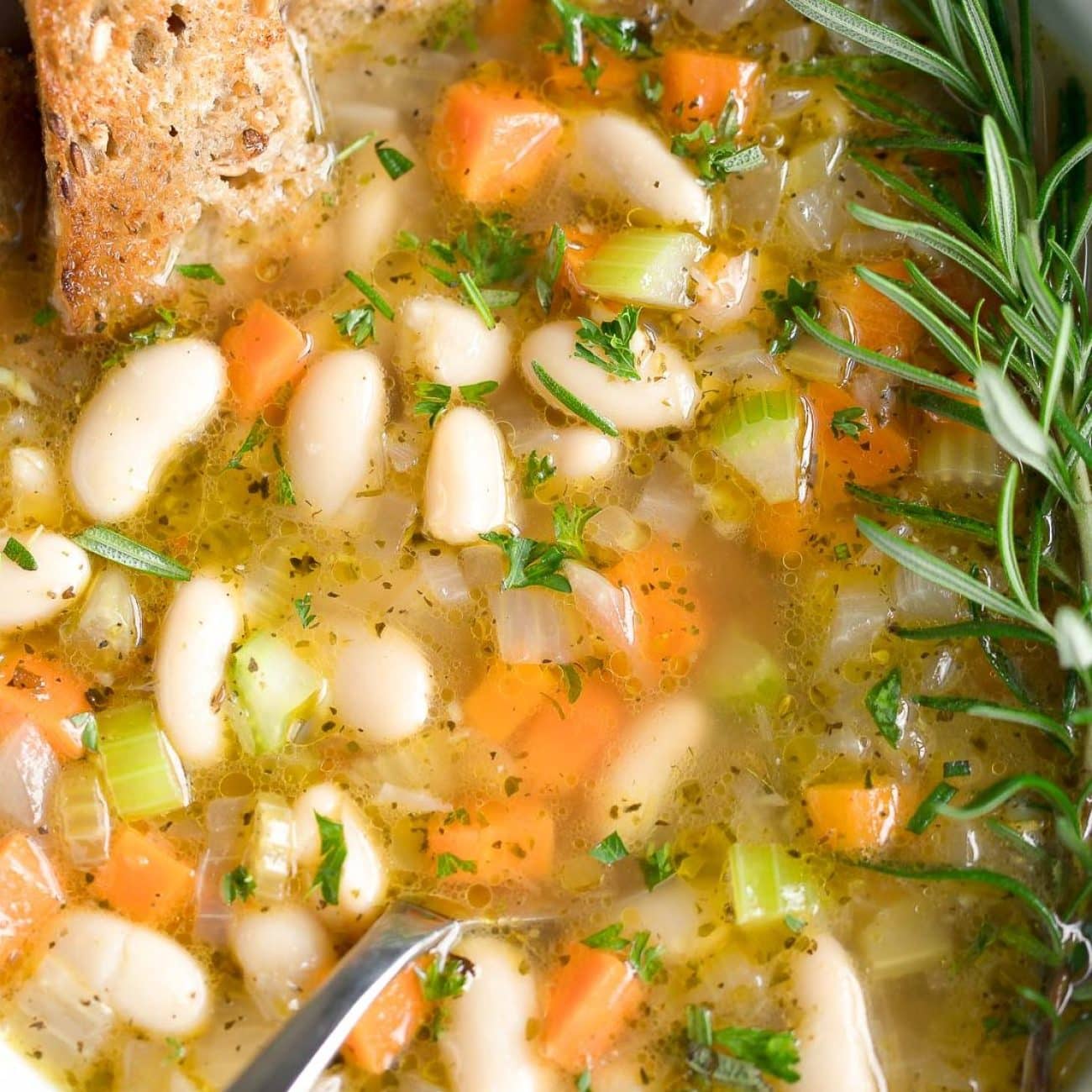 Mediterranean White Bean Soup