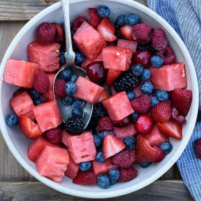 Melon Berry Salad