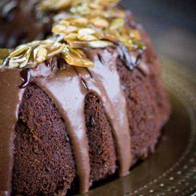 Mexican Chocolate Pound Cake