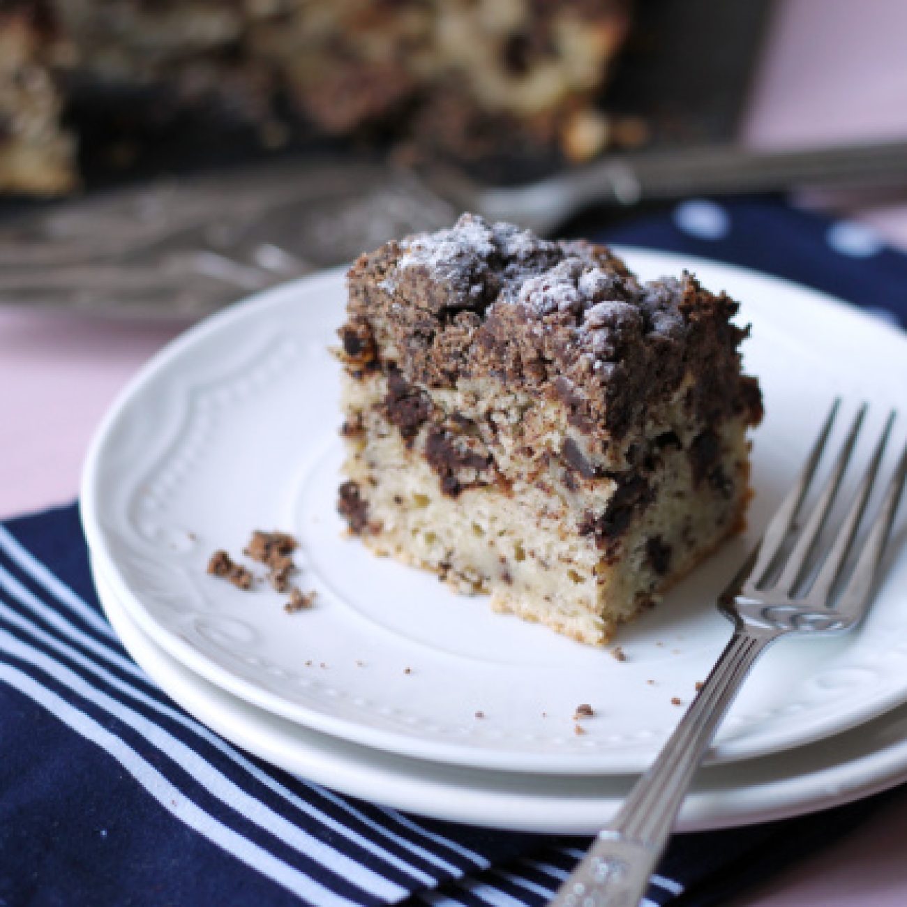 Mexican Chocolate Streusel Cake