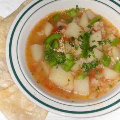 Mexican Cold Cucumber Cilantro Soup