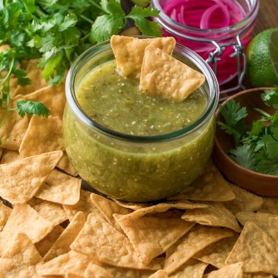 Mexican Green Sauce With Tomatillos And