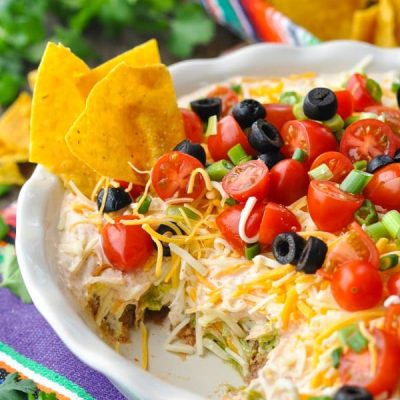 Mexican-Inspired Sombrero Party Dip Recipe