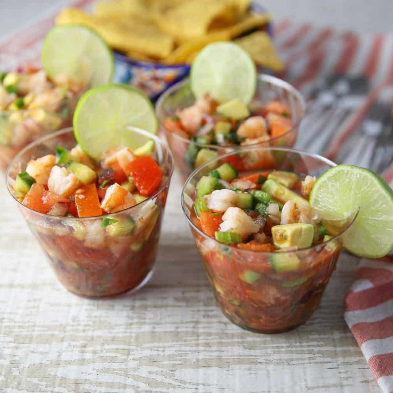 Mexican Shrimp Toasts