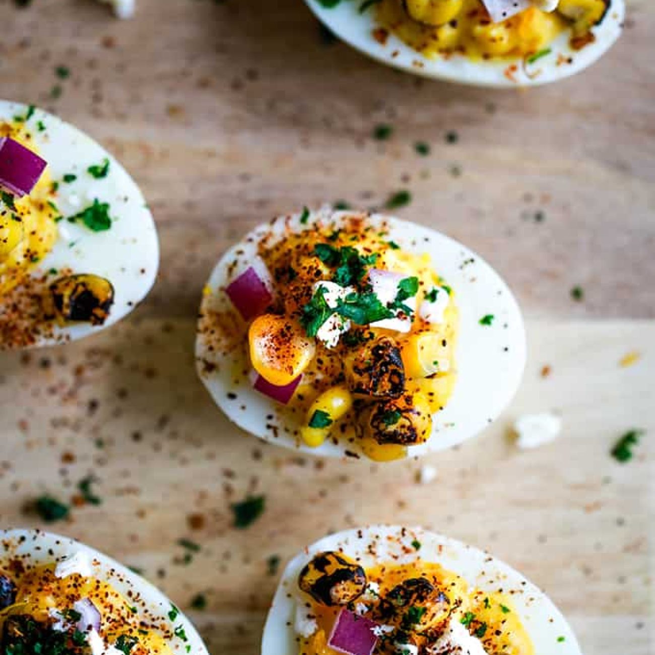 Mexican-Style Deviled Eggs