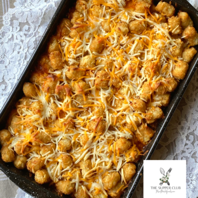 Mexican Style Tater Tot Casserole