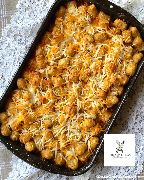 Mexican Style Tater Tot Casserole