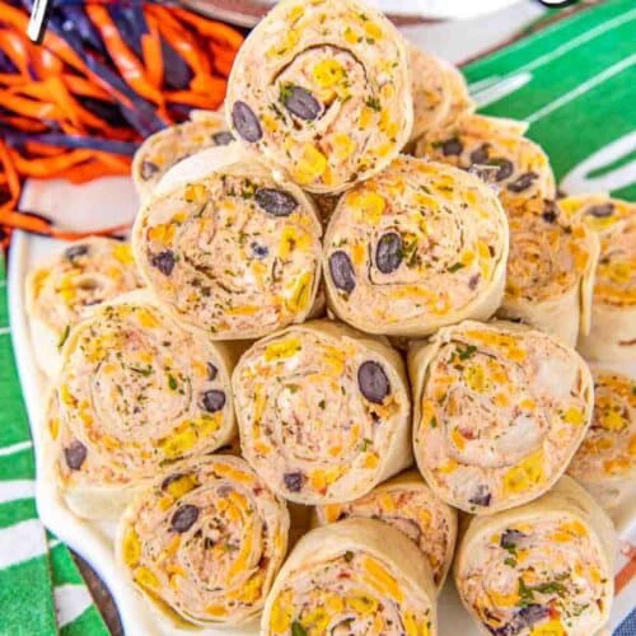 Mexican Tortilla Wrap Roll-Ups