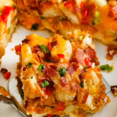 Microwave Breakfast Casserole