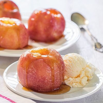 Microwaved Apples With Orange And