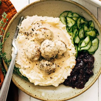 Midwestern Turkey Meatballs With Yoghurt