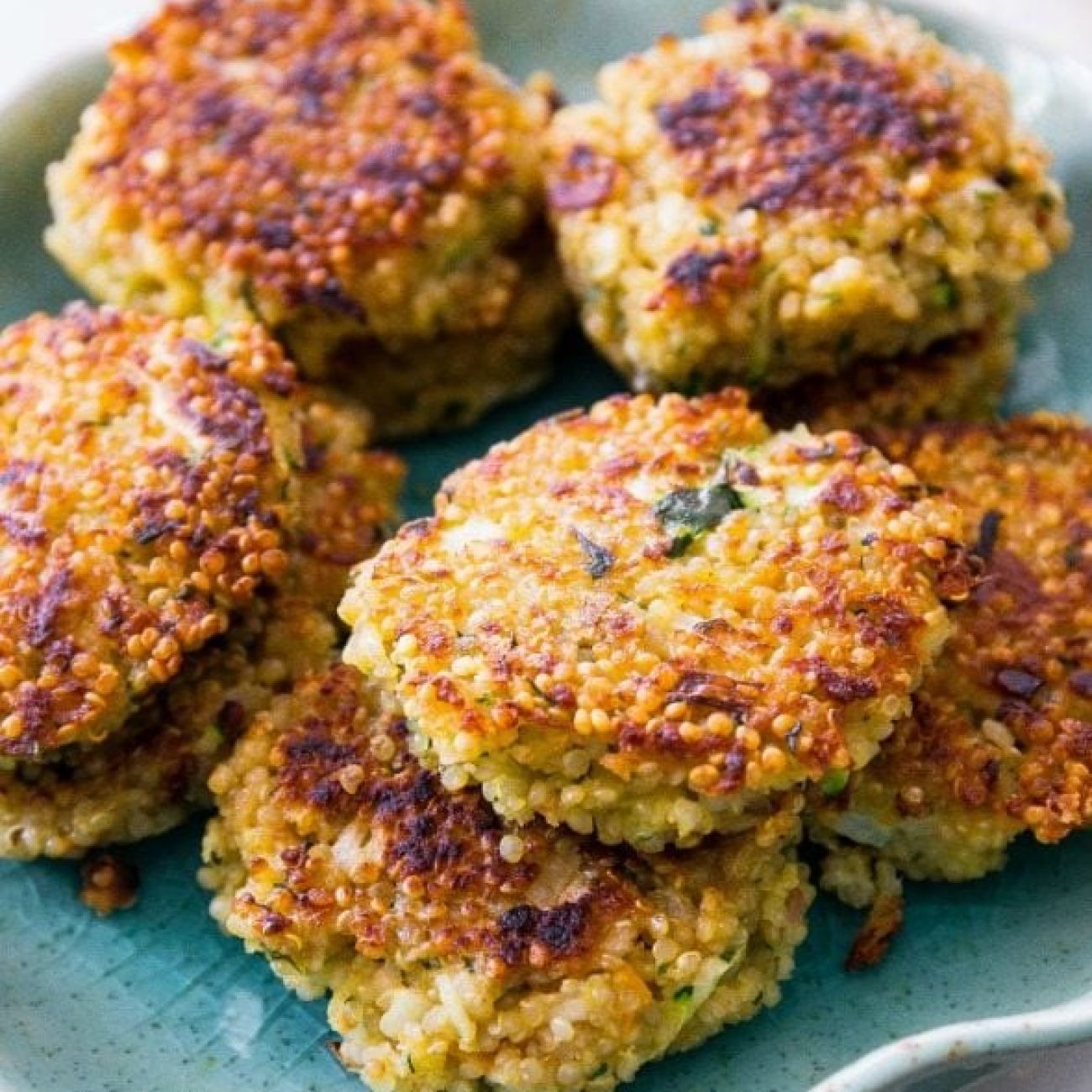 Mini Crab Quinoa Cakes