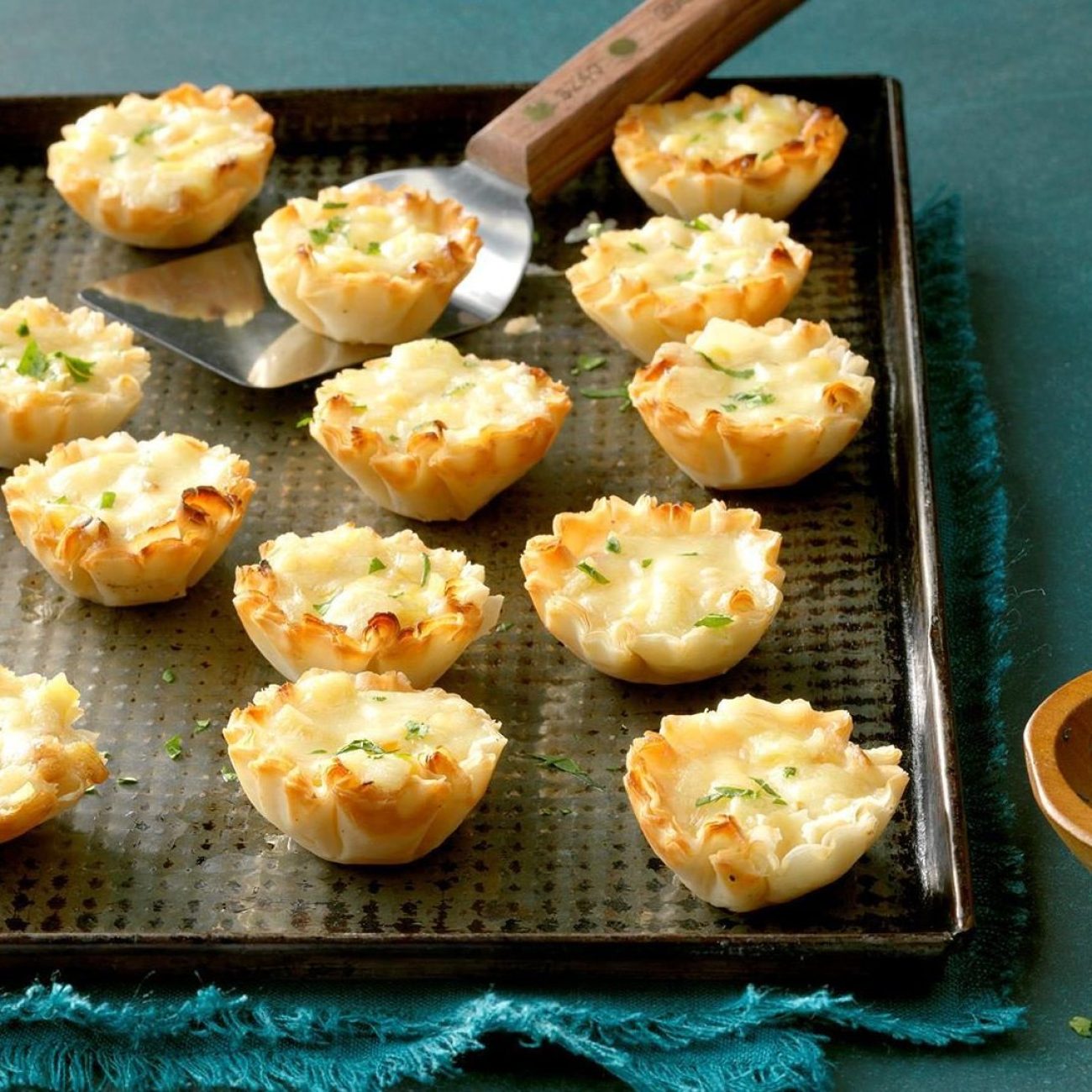 Mini Leek Tarts