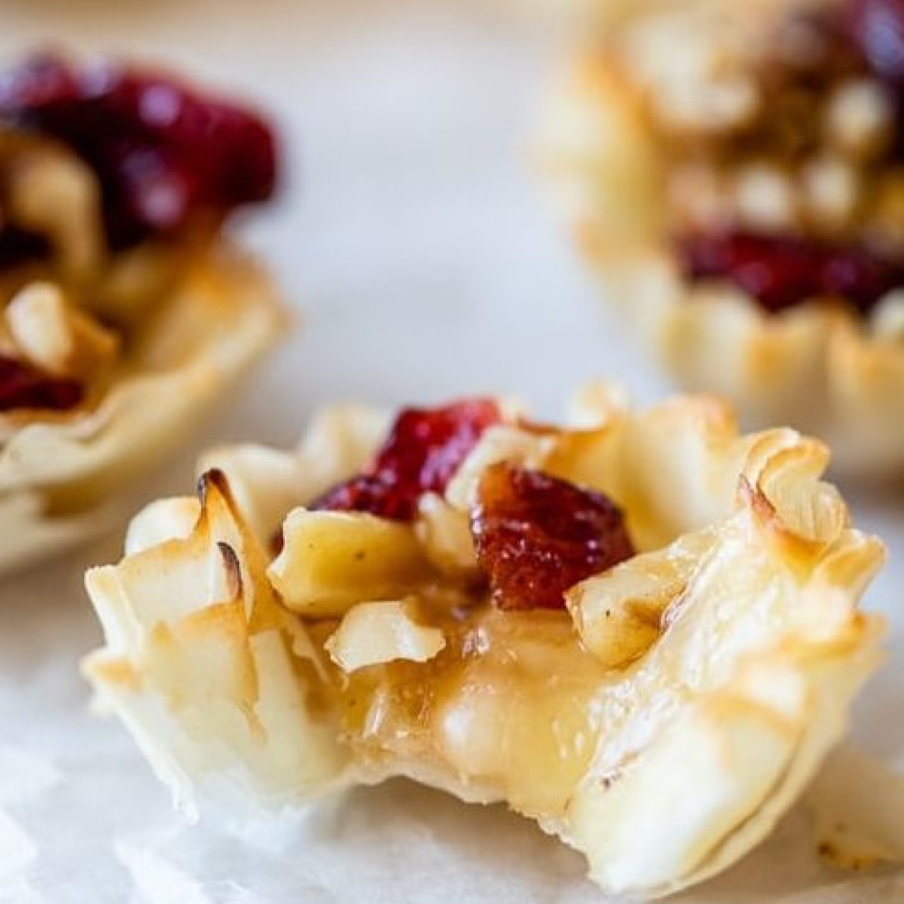 Mini Phyllo Cranberry Shells