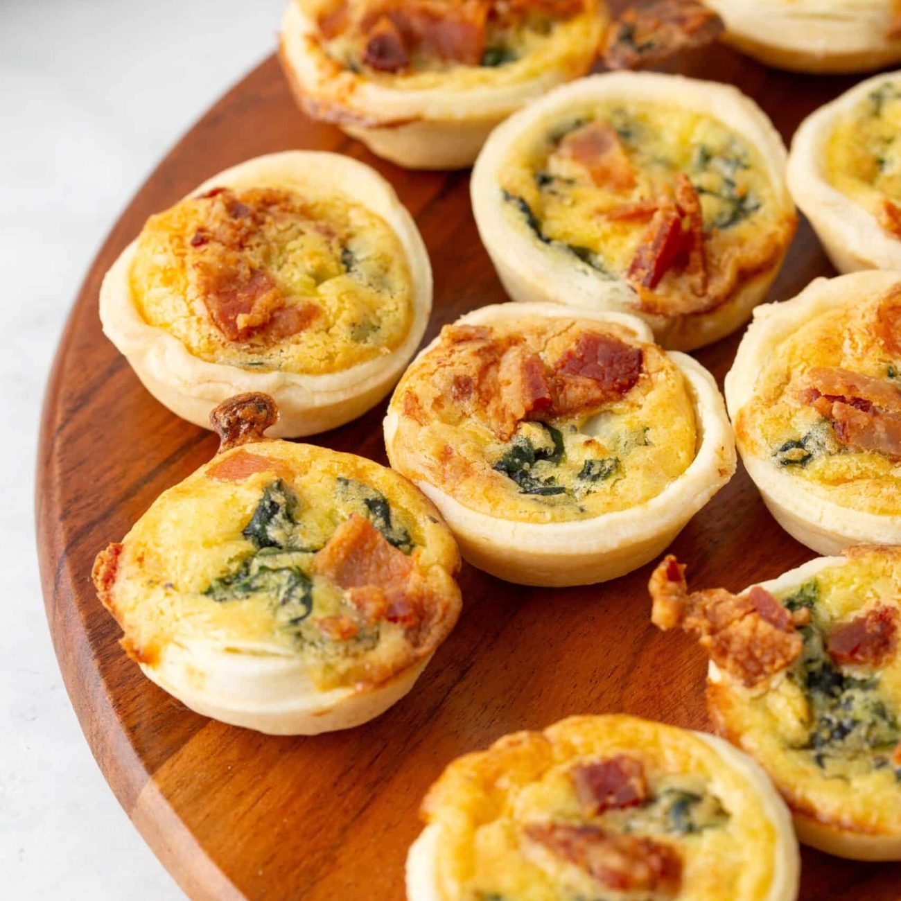 Mini Spinach & Cheese Cups South Beach