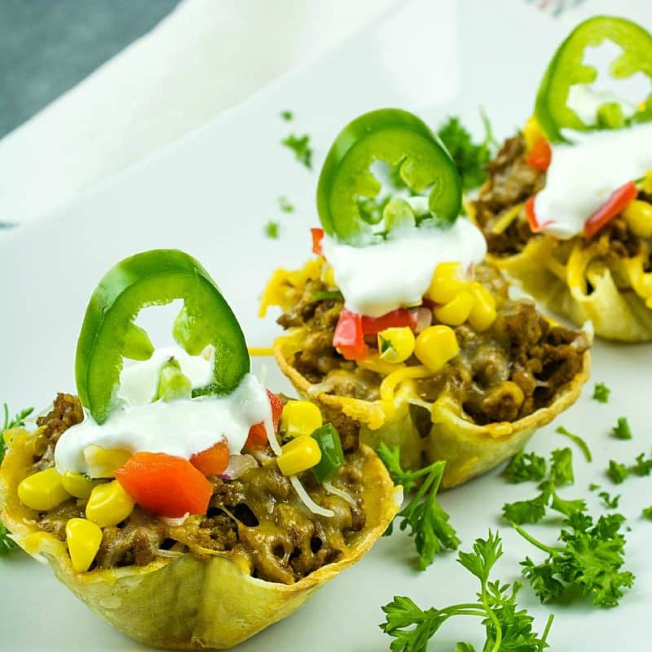 Mini Taco Cups