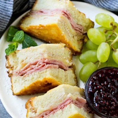 Mini Turkey And Pepper Jack Monte Cristo Appetizers