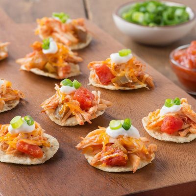 Miniature Chicken Tostadas