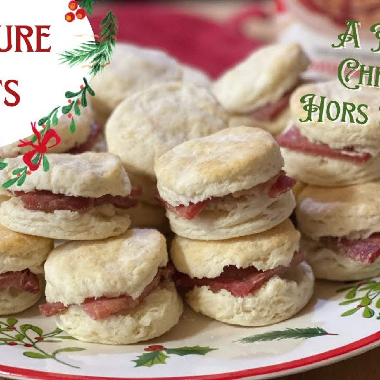 Miniature Savory Appetizer Biscuits: A Bite-Sized Delight