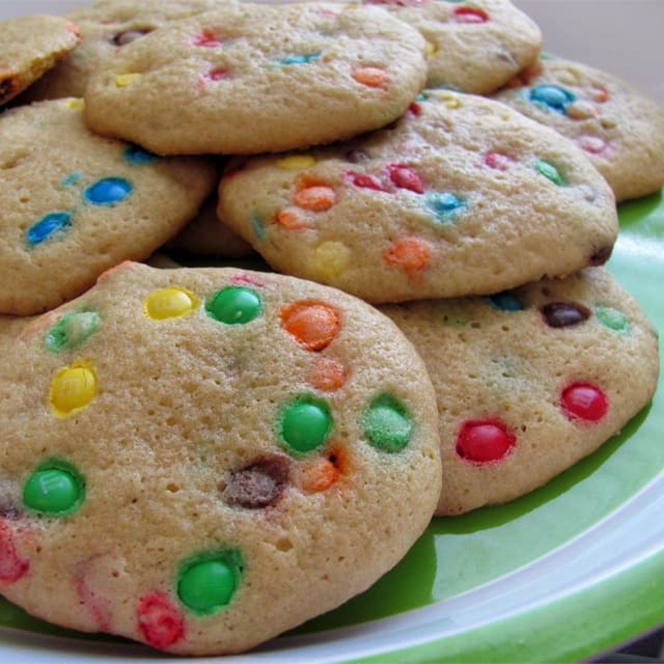 M&Ms Party Cookies