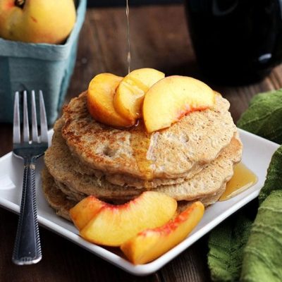 Mochaccino Pecan Pancakes