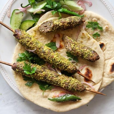 Mogul Kebabs With Raisin- Pistachio