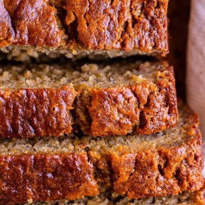 Moist Banana Bundt Cake With Sour Cream