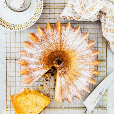 Moist Pumpkin Bundt Cake With Sour Cream Infusion