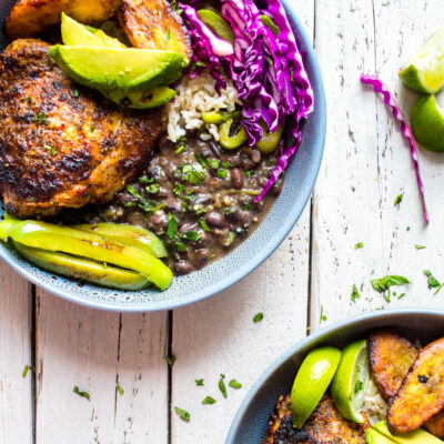 Mojito Chicken With Plantain Fried Rice