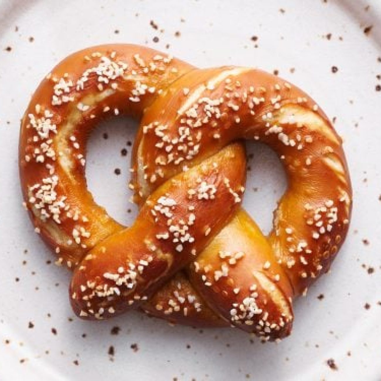 Molasses Pretzel Snack Microwaved