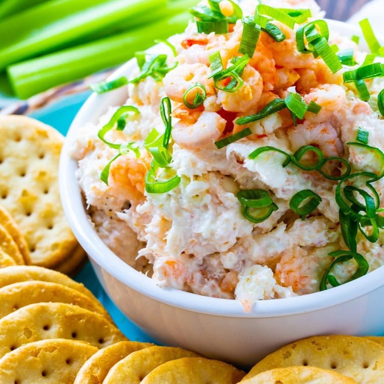 Molded Shrimp Spread Appetizer