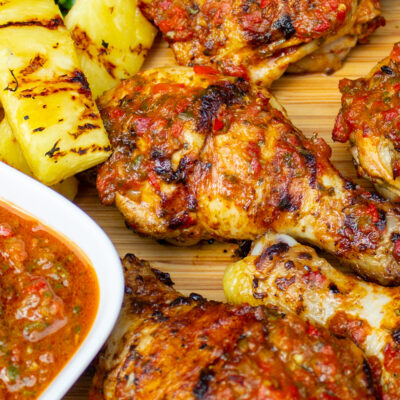 Molho De Piri Piri Grilled Chicken