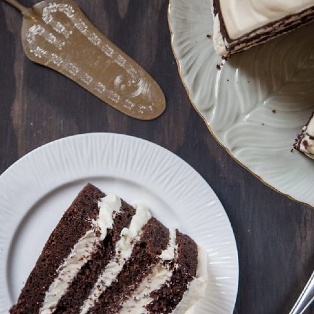 Molten Chocolate Cakes With Irish Cream