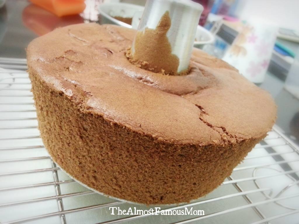 Moms Chocolate Chiffon Cake