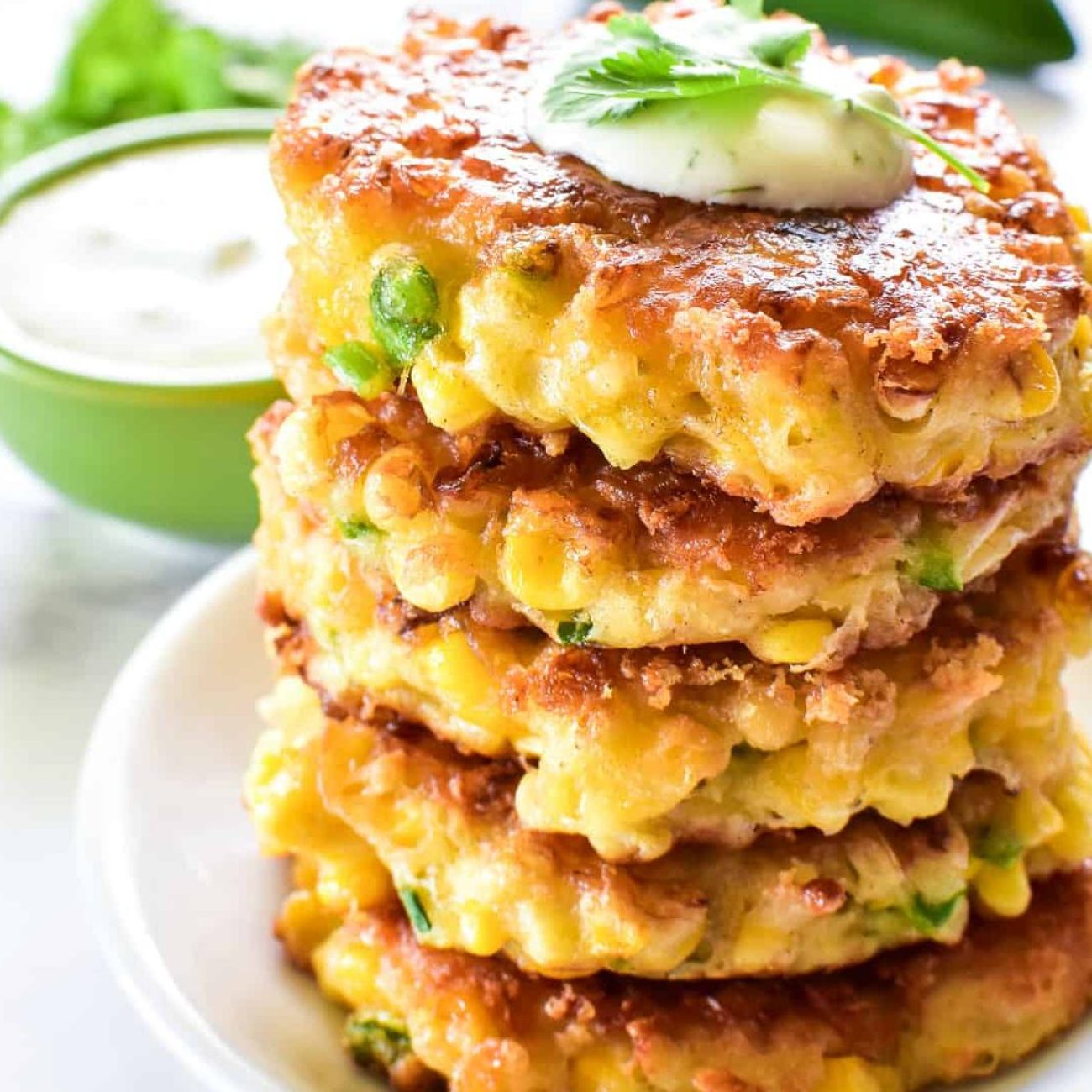 Monterey Jack Corn Fritters