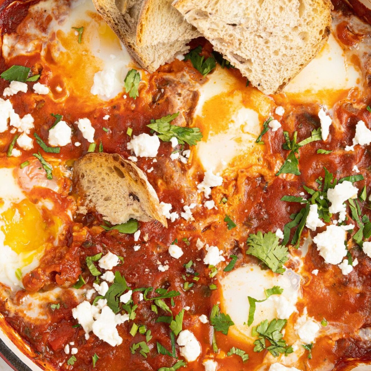 Moroccan Baked Eggs