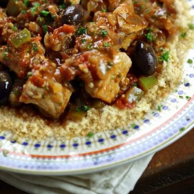 Moroccan Chicken And Couscous Soup