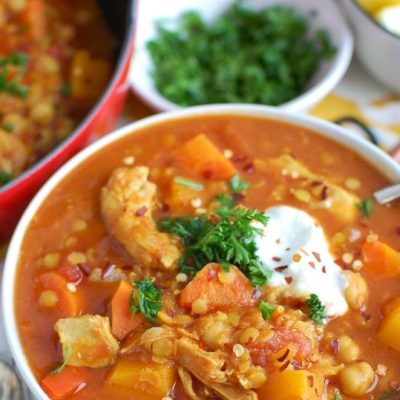 Moroccan Chicken Slow Cooker