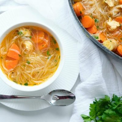 Moroccan Chicken Soup