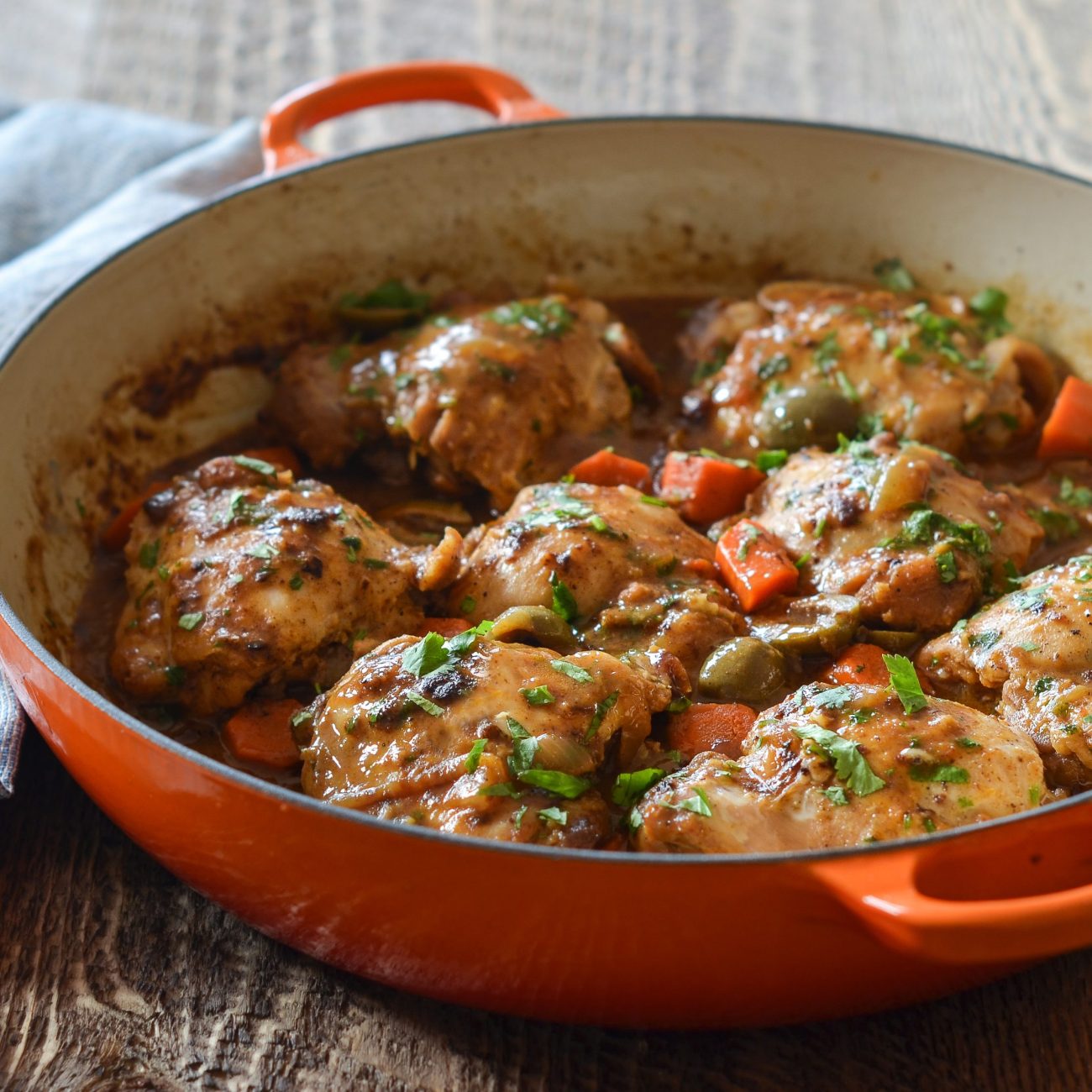 Moroccan Chicken Tagine With Sun-Dried