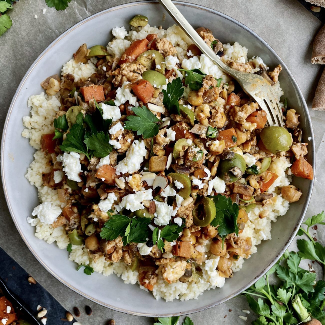 Moroccan Chicken With Couscous